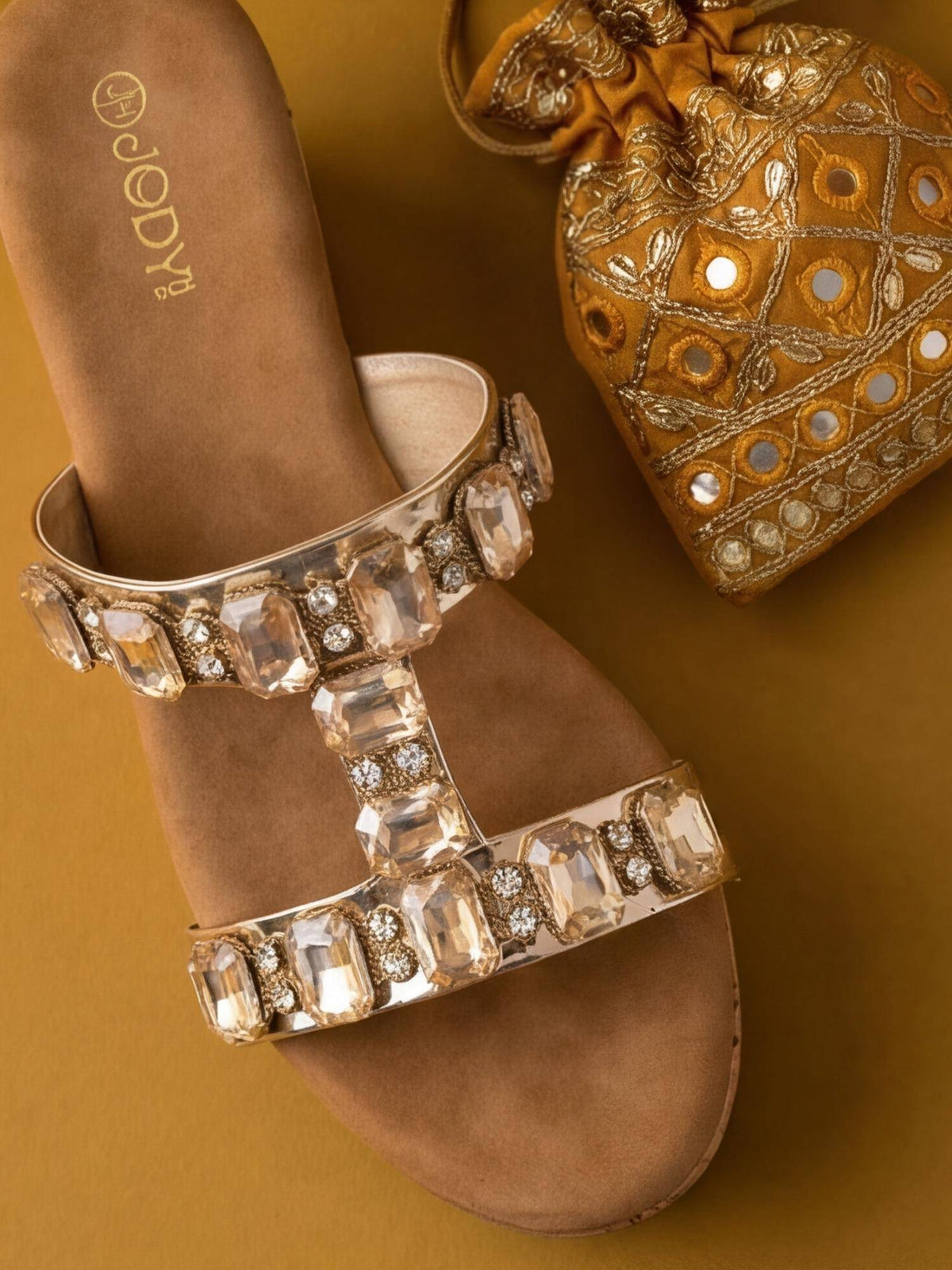 Heels Gold Wedges | H78 - view 8