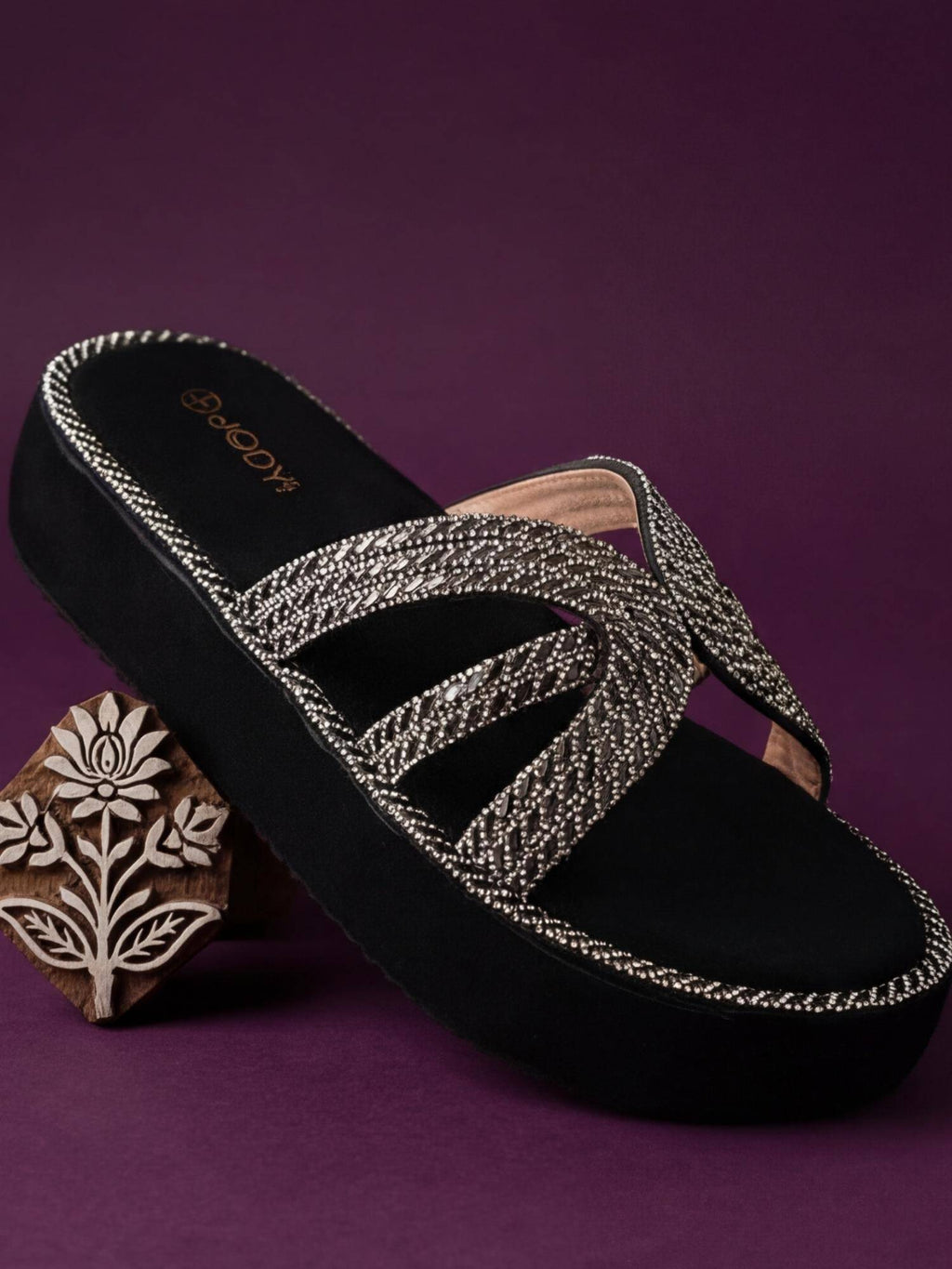 Heels Rose Gold Sandals | SD89 - view 19
