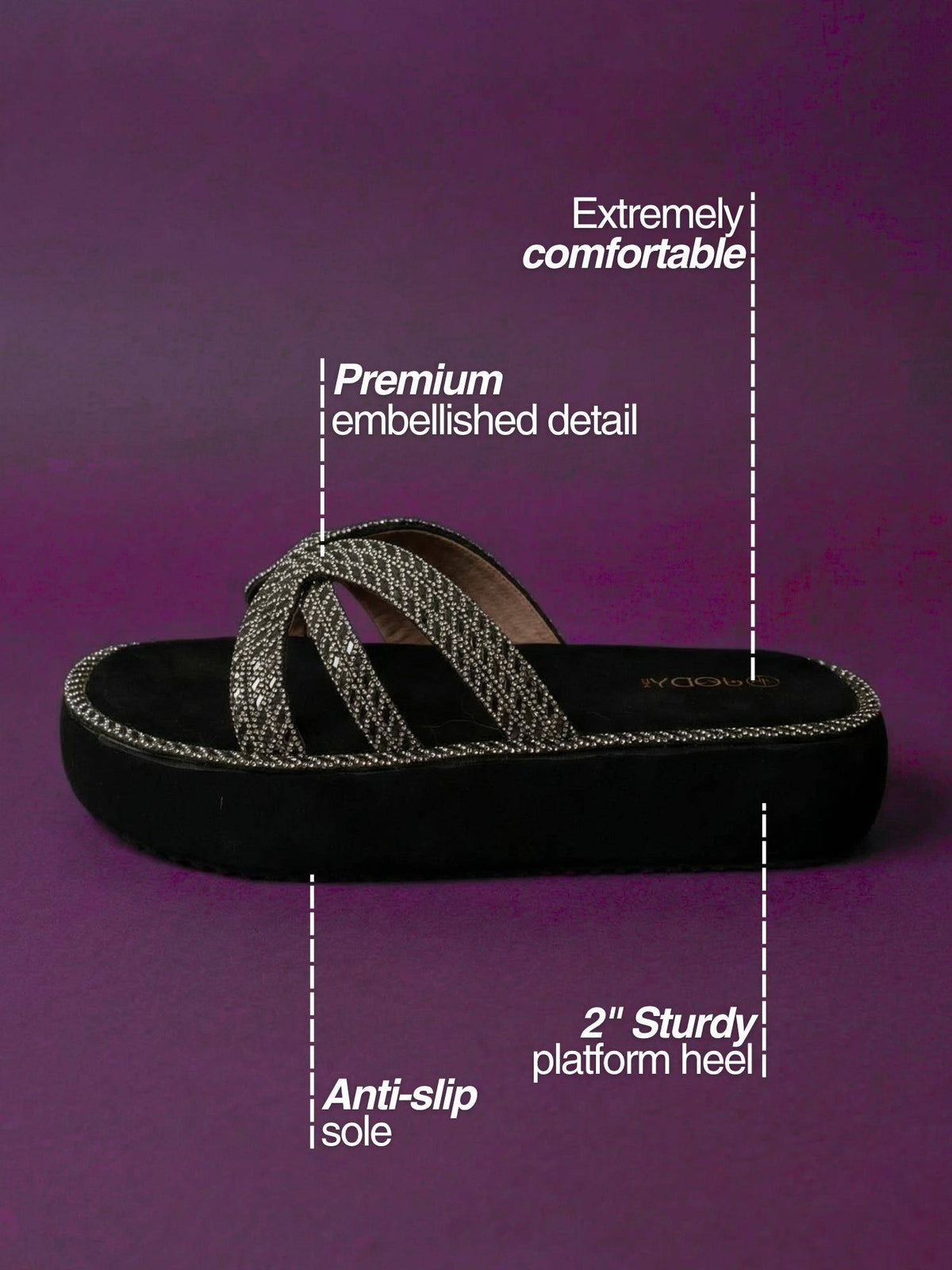 Heels Rose Gold Sandals | SD89 - view 21