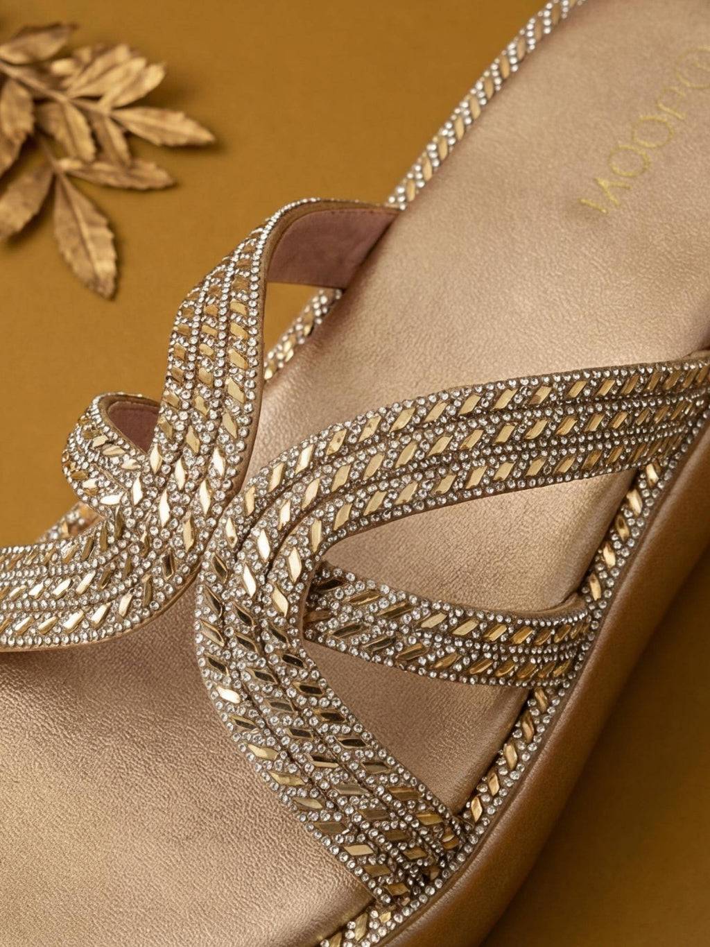 Heels Rose Gold Sandals | SD89 - view 11