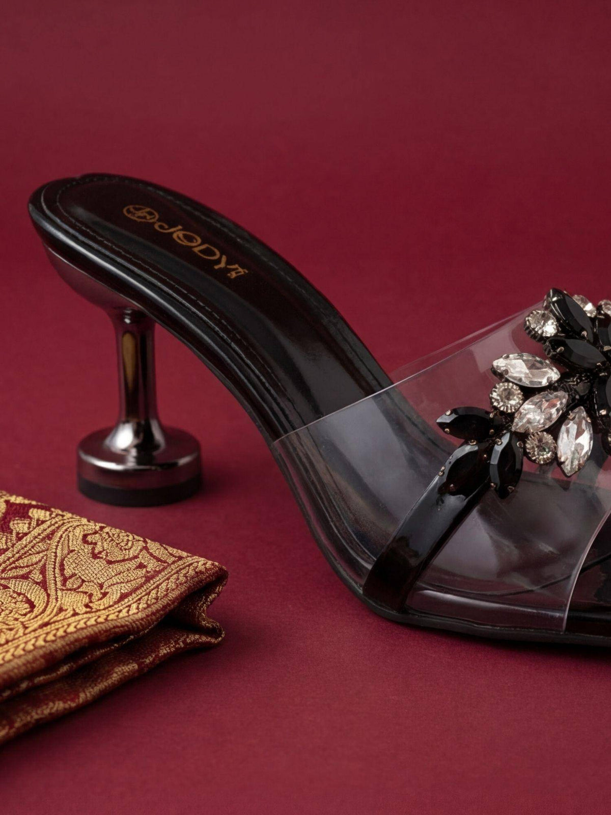 Heels Black Sandals | H78 - view 7