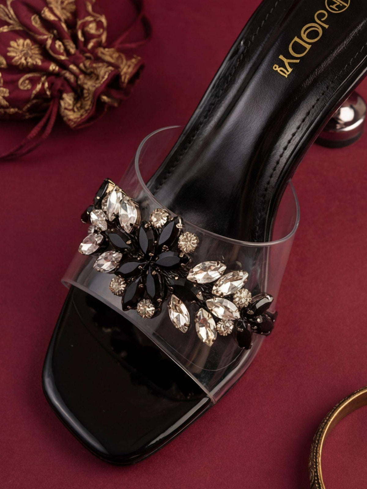 Heels Black Sandals | H78 - view 8