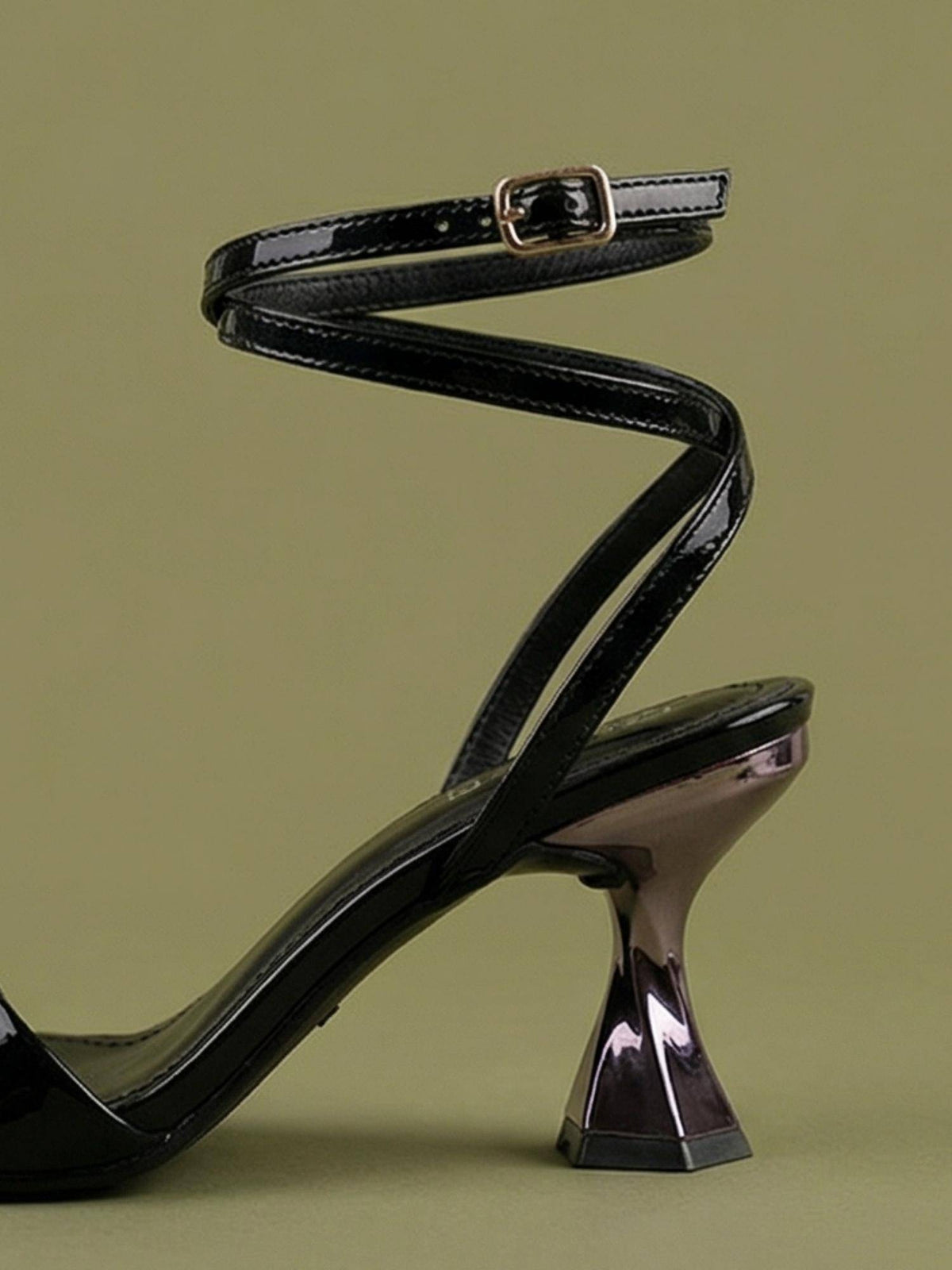 Heels Black Sandals | H78 - view 6