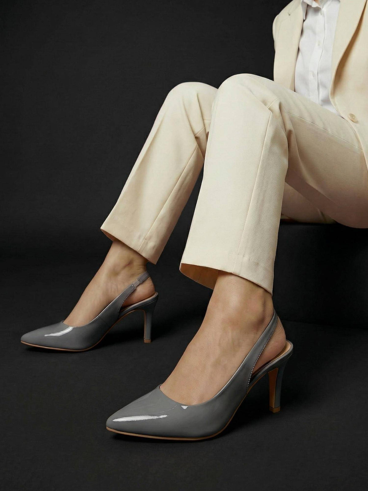 Heels White Stilettos | H78 - view 13