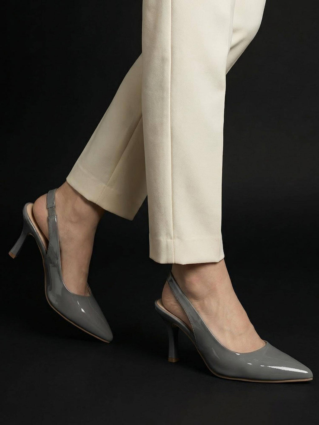 Heels White Stilettos | H78 - view 15