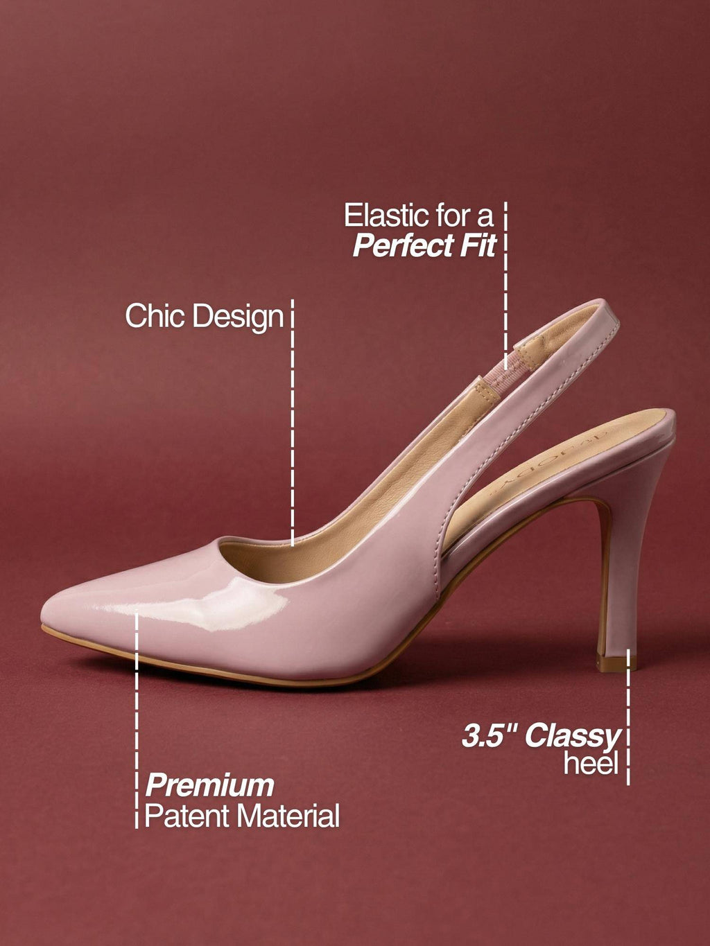 Heels White Stilettos | H78 - view 20