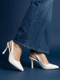 Heels White Stilettos | H78 - view 1