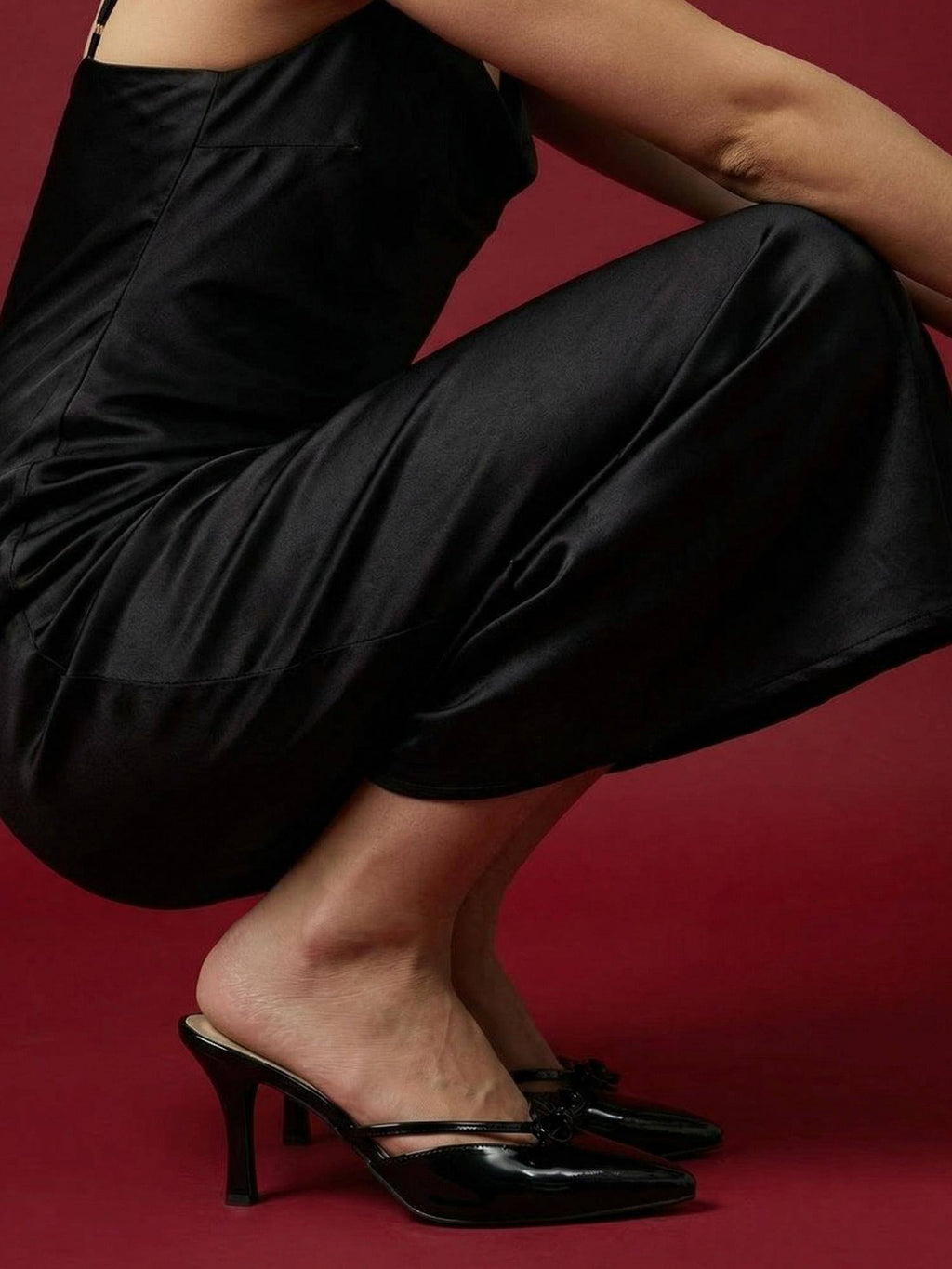 Heels Maroon Mules | H78 - view 11