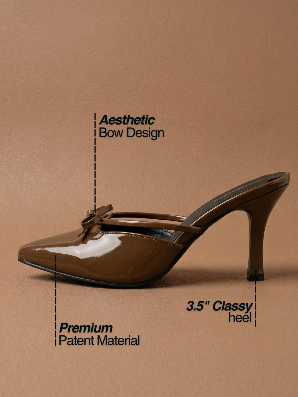 Heels Maroon Mules | H78 - view 24