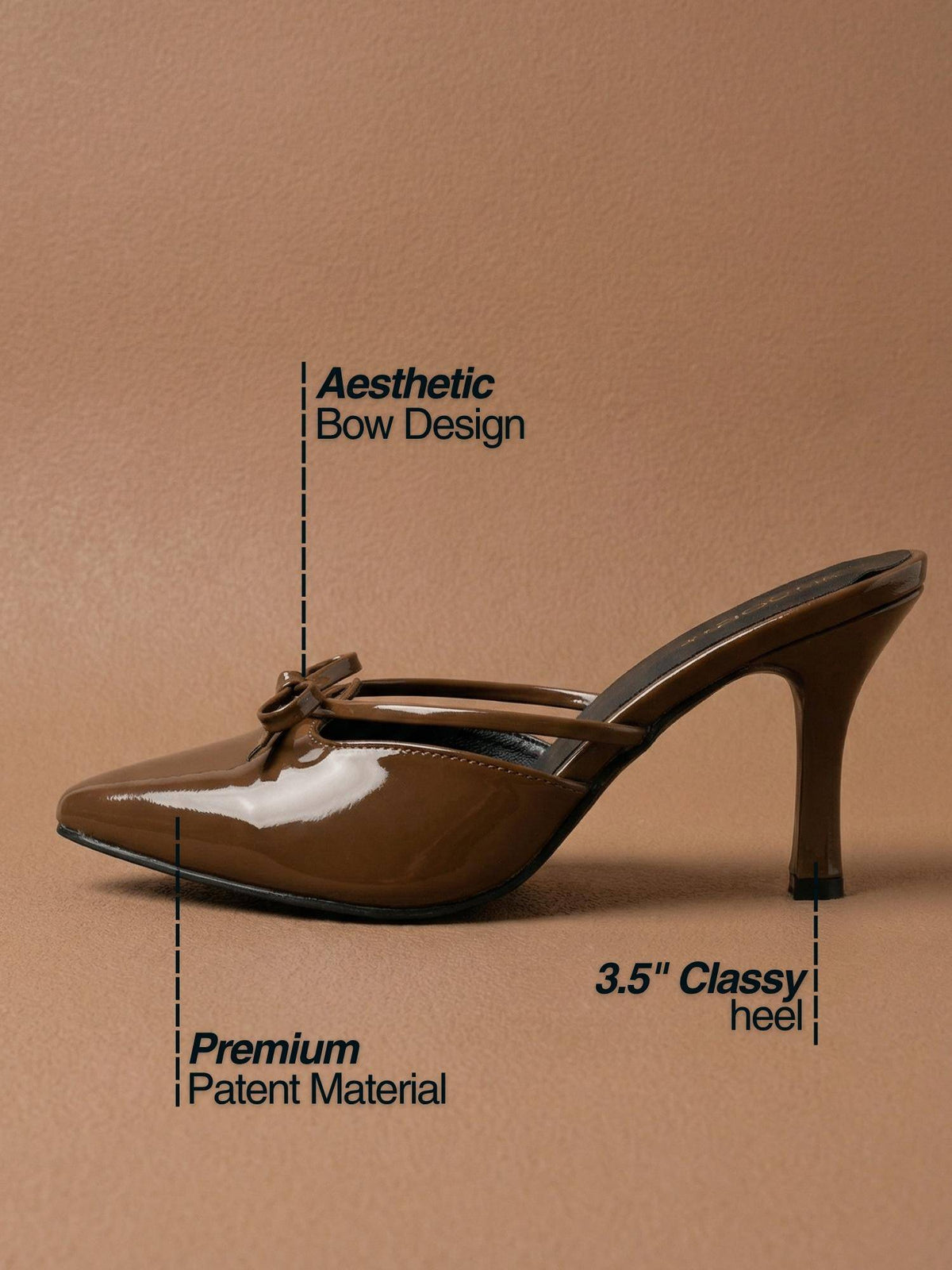 Heels Maroon Mules | H78 - view 24
