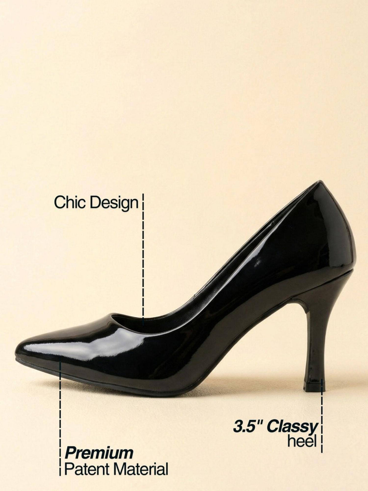 Heels Gold Pumps | H78 - view 18