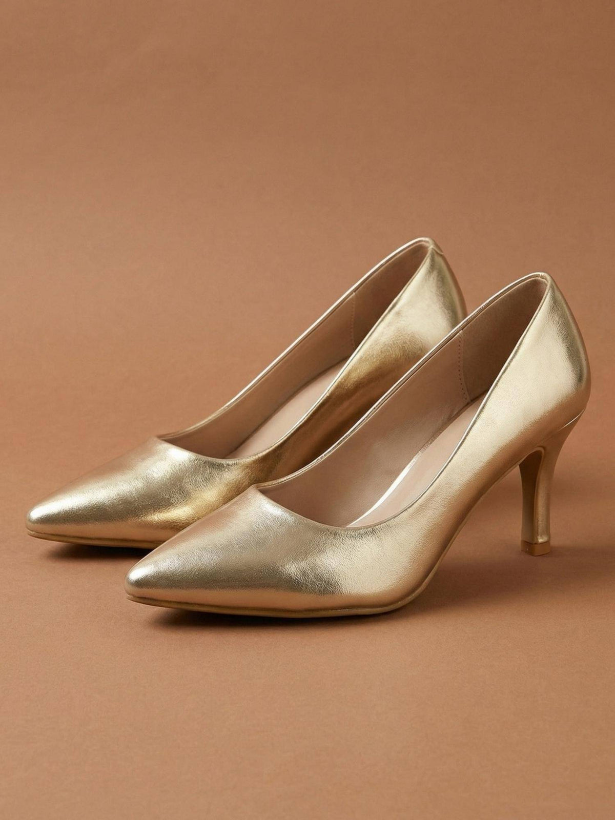 Heels Gold Pumps | H78 - view 2