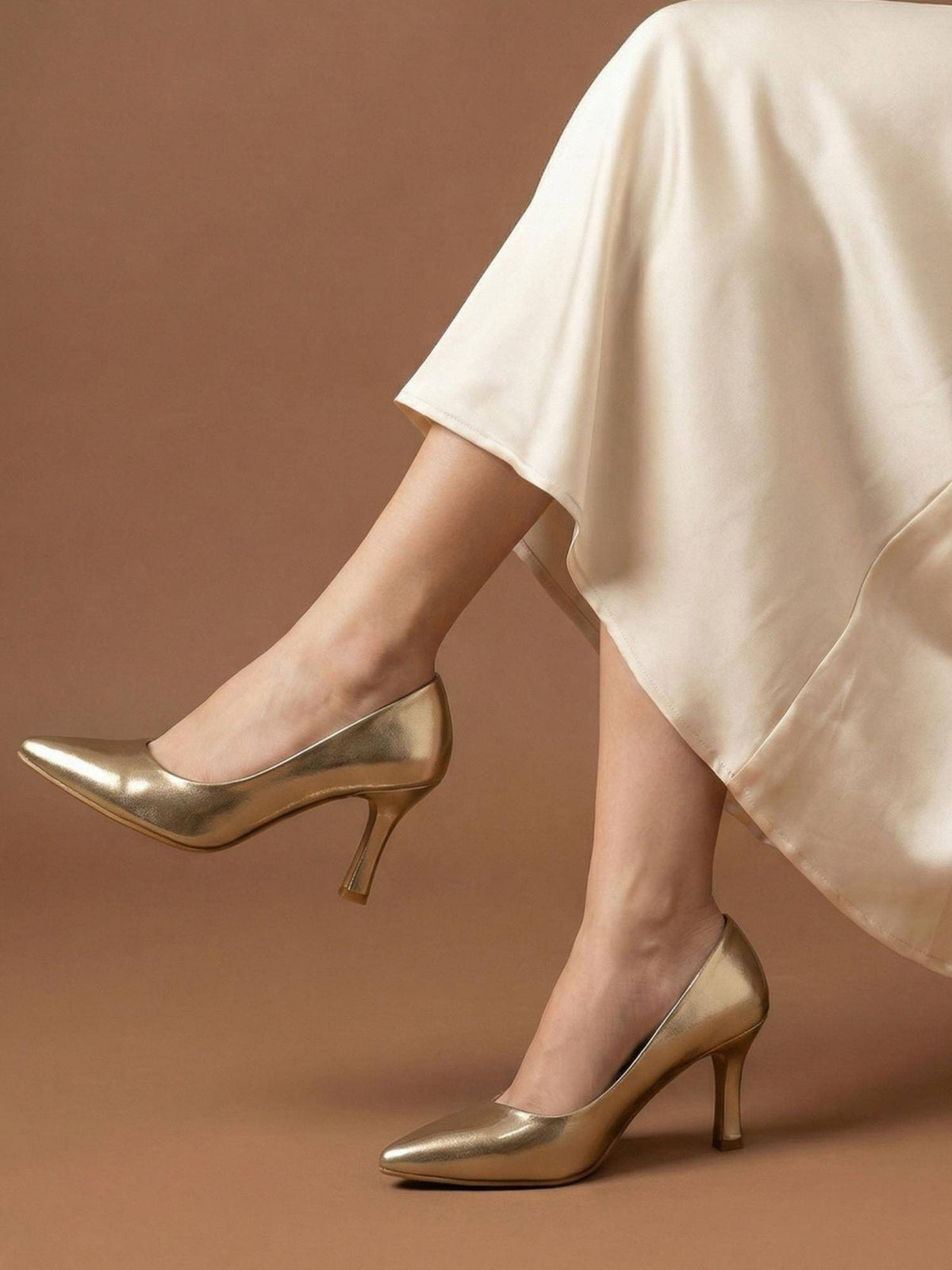 Heels Gold Pumps | H78 - view 5