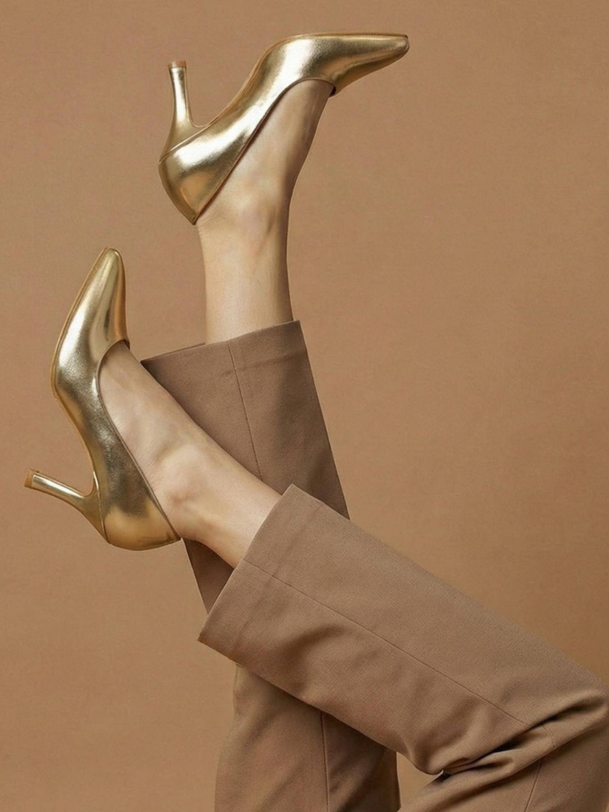 Heels Gold Pumps | H78 - view 7