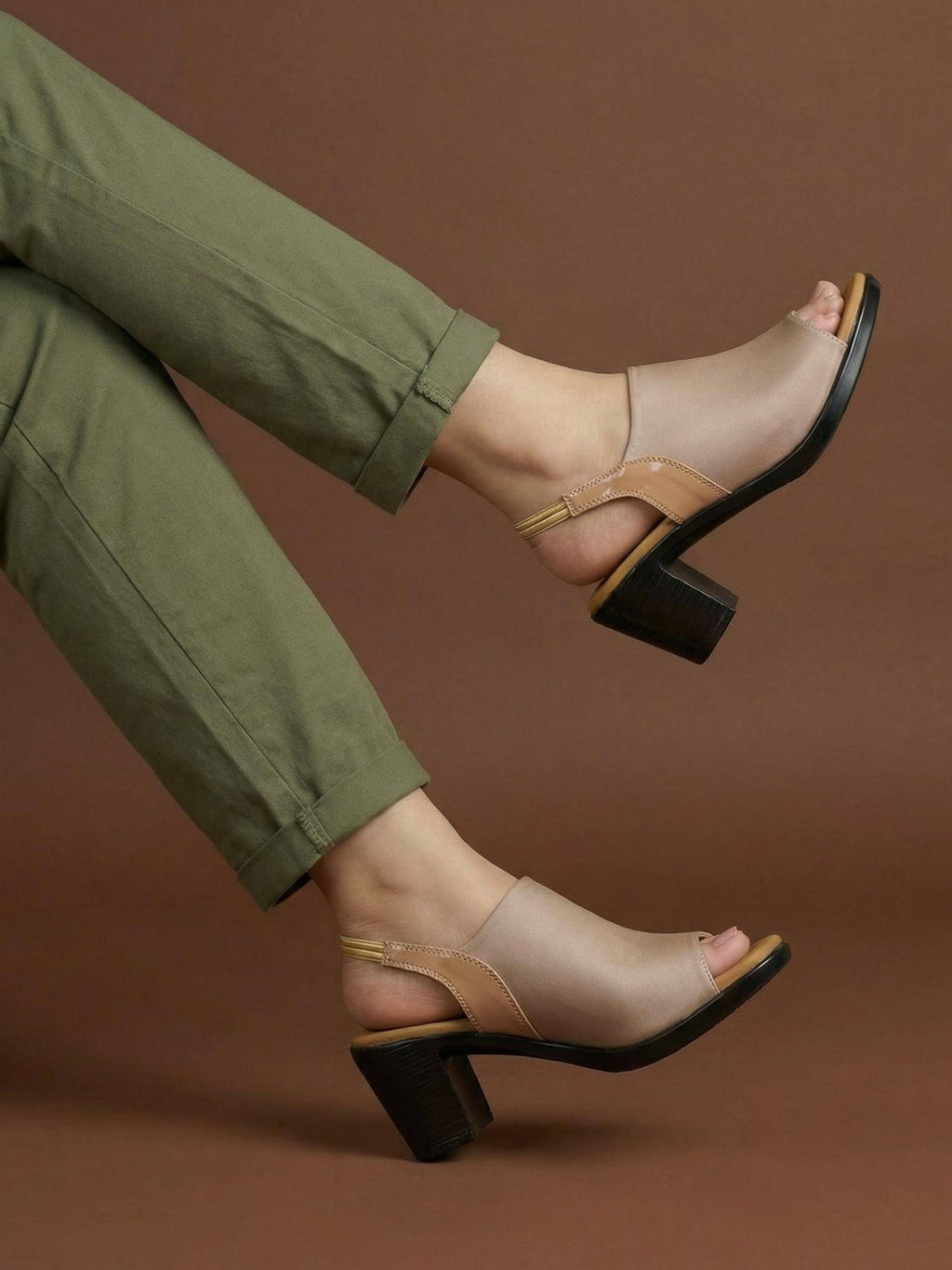 Heels Brown Sandals | H78 - view 15