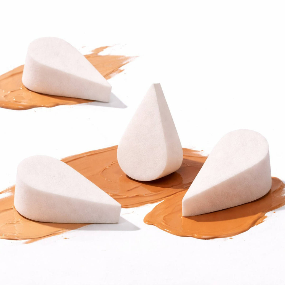 Non-Latex Oil Resistant Cosmetic Wedges 8 Pieces Makeup Sponge 8 Pieces | C83 - view 1