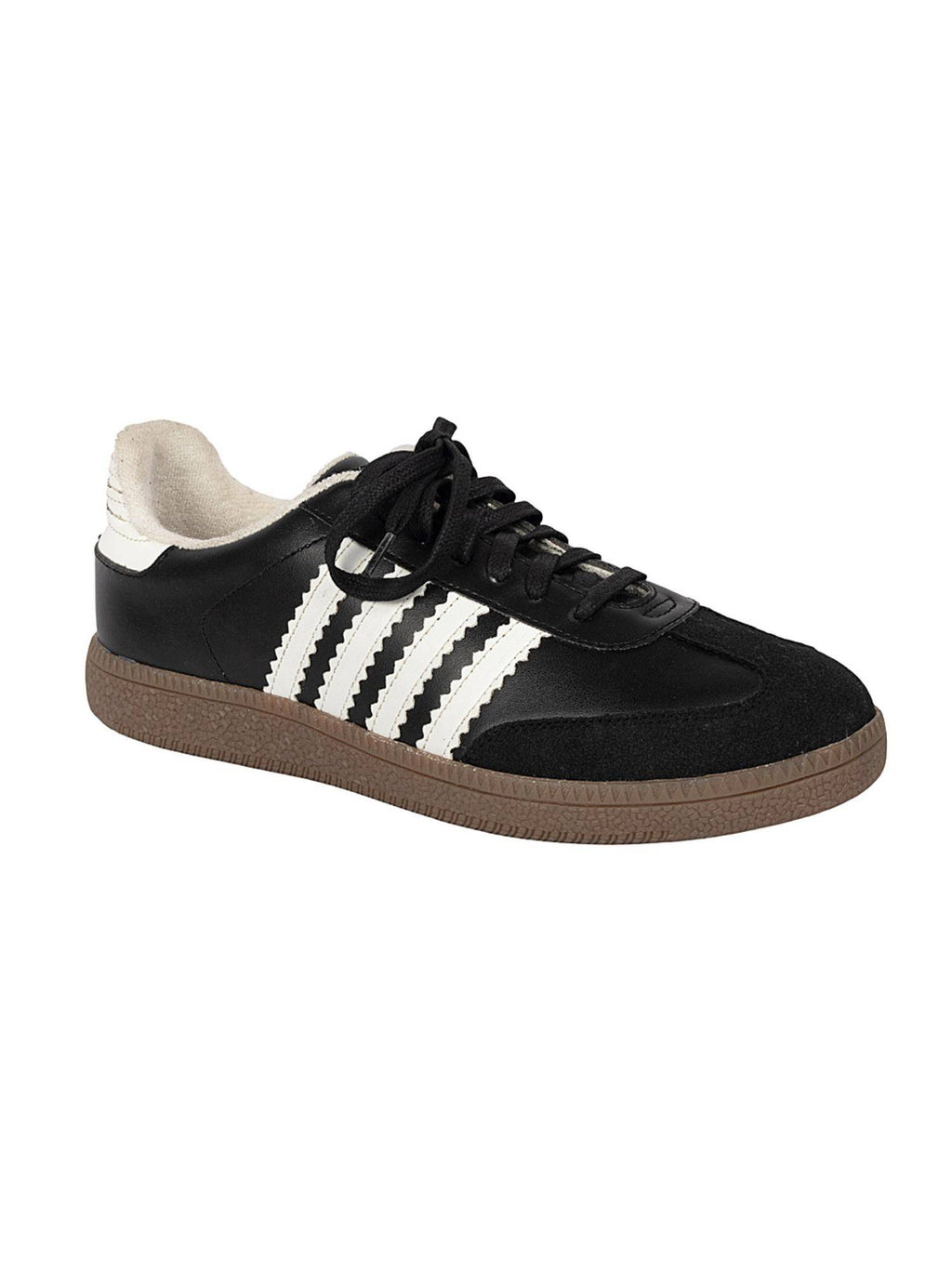 Black Solid Casual Sneakers | SN09 - view 2