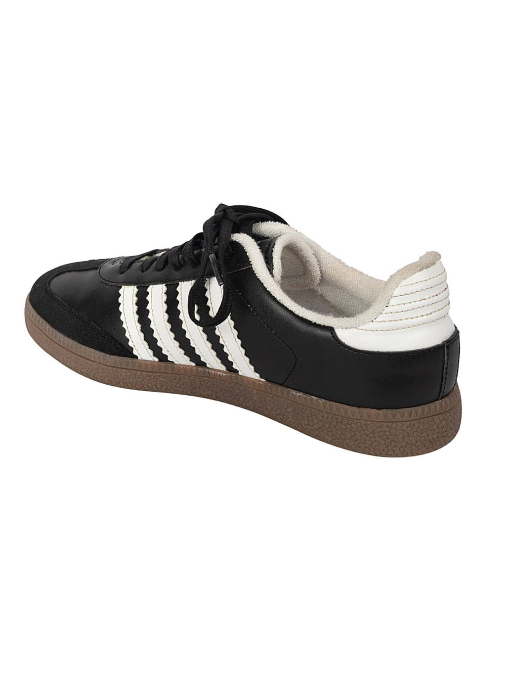 Black Solid Casual Sneakers | SN09 - view 3