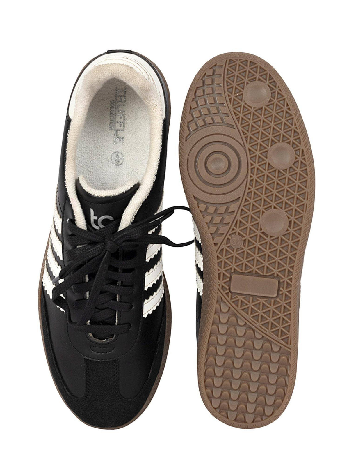 Black Solid Casual Sneakers | SN09 - view 5
