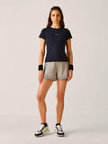 Ultimate Grey Solid Regular Fit High Rise Running Shorts - view 1