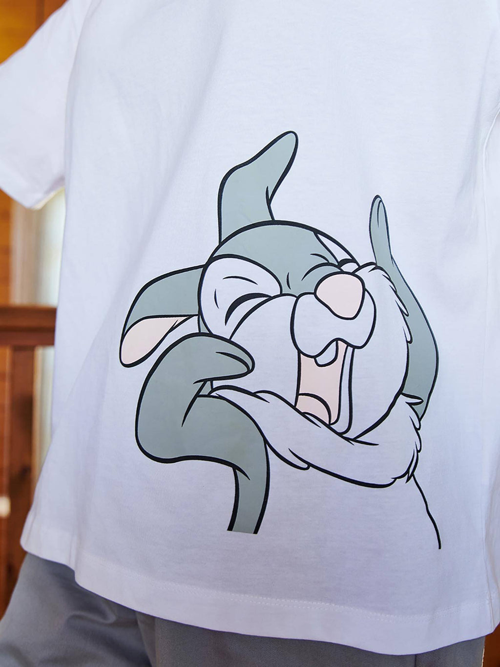Women's White Attempting To Adult Graphic Printed Oversized T-shirt | HD56 - view 7