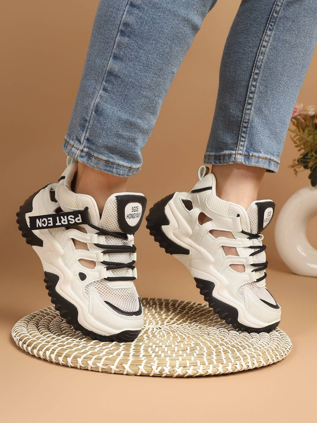 Brown Solid Casual Sneakers | SN09 - view 7