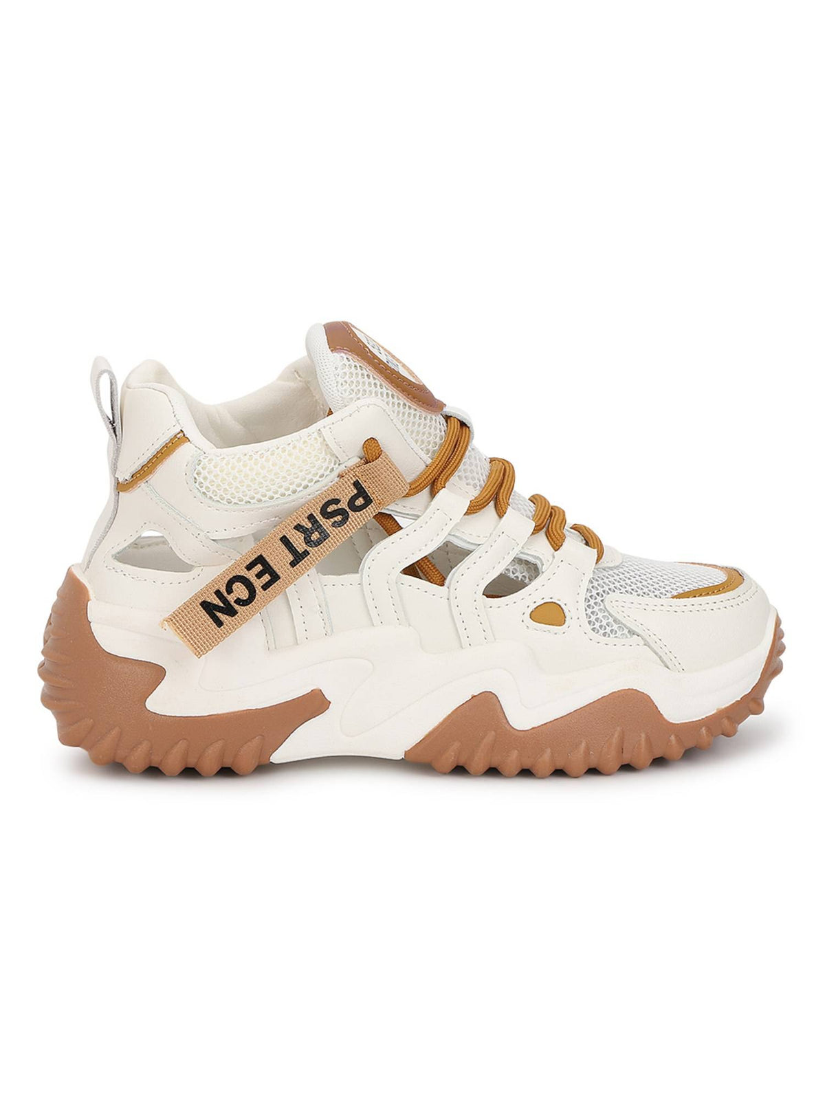 Brown Solid Casual Sneakers | SN09 - view 4
