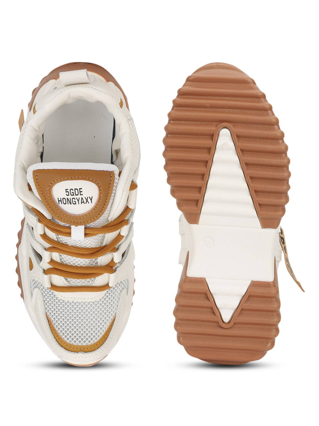 Brown Solid Casual Sneakers | SN09 - view 5