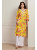 Pink Floral Kurta | KDG - view 7
