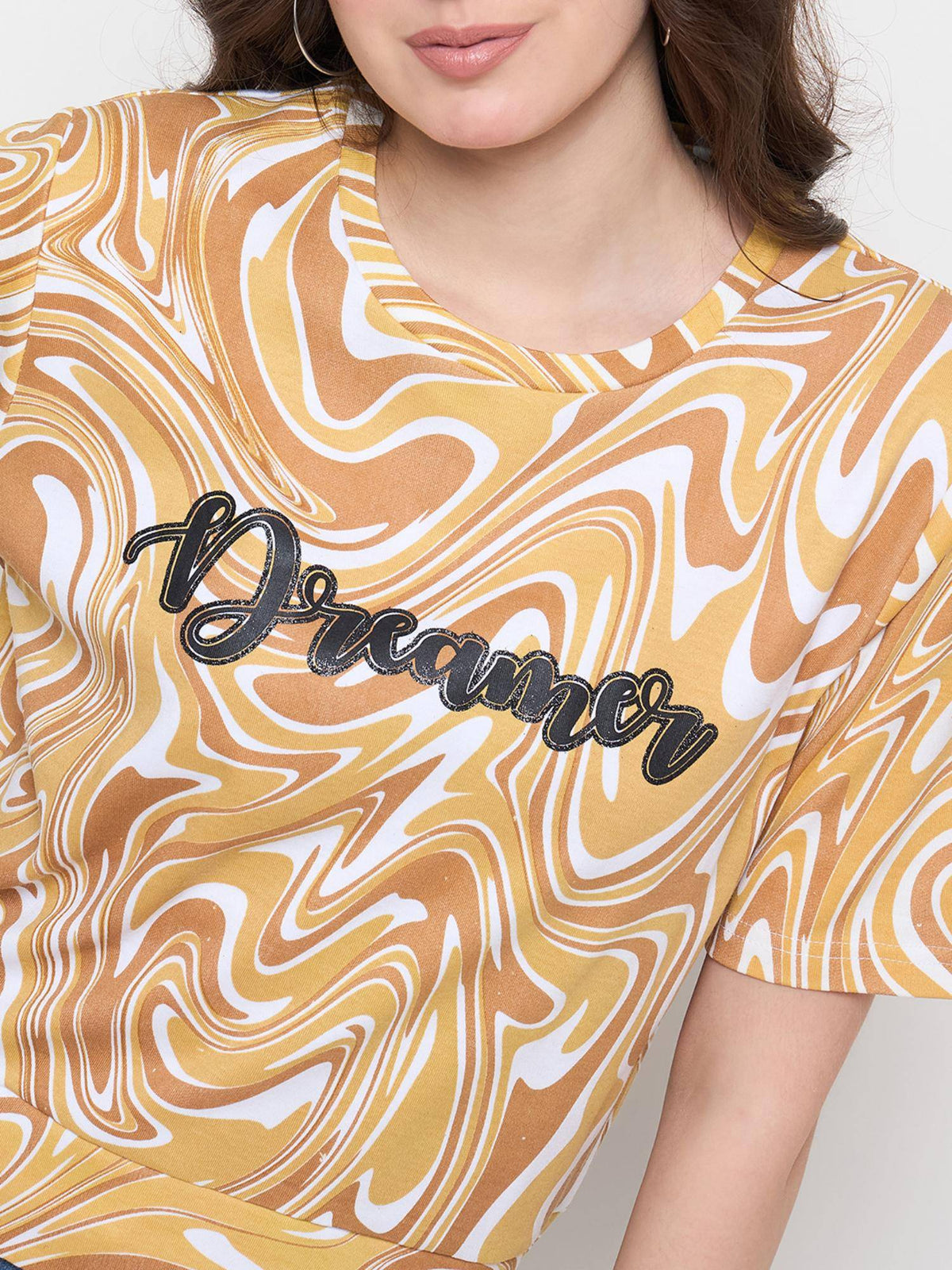 Women Round Neck Crop Top | CT61 - view 5
