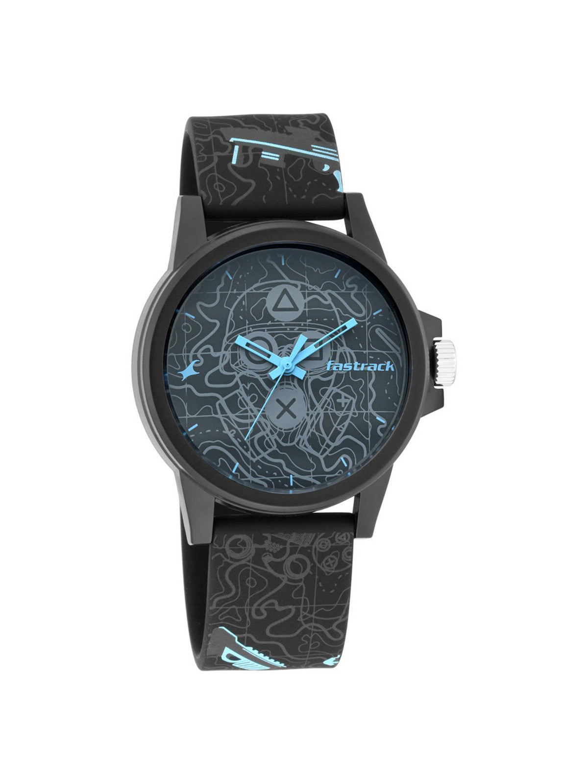 FastFit 68012PP03 Black Dial Analog Watch for Unisex | W92 - view 1