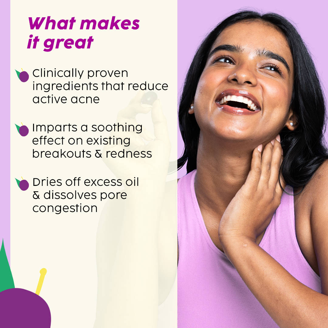 Jamun Active Acne Cleanser with Salicylic Acid Helps Reduce Acne for Daily Use | PL1 - view 5