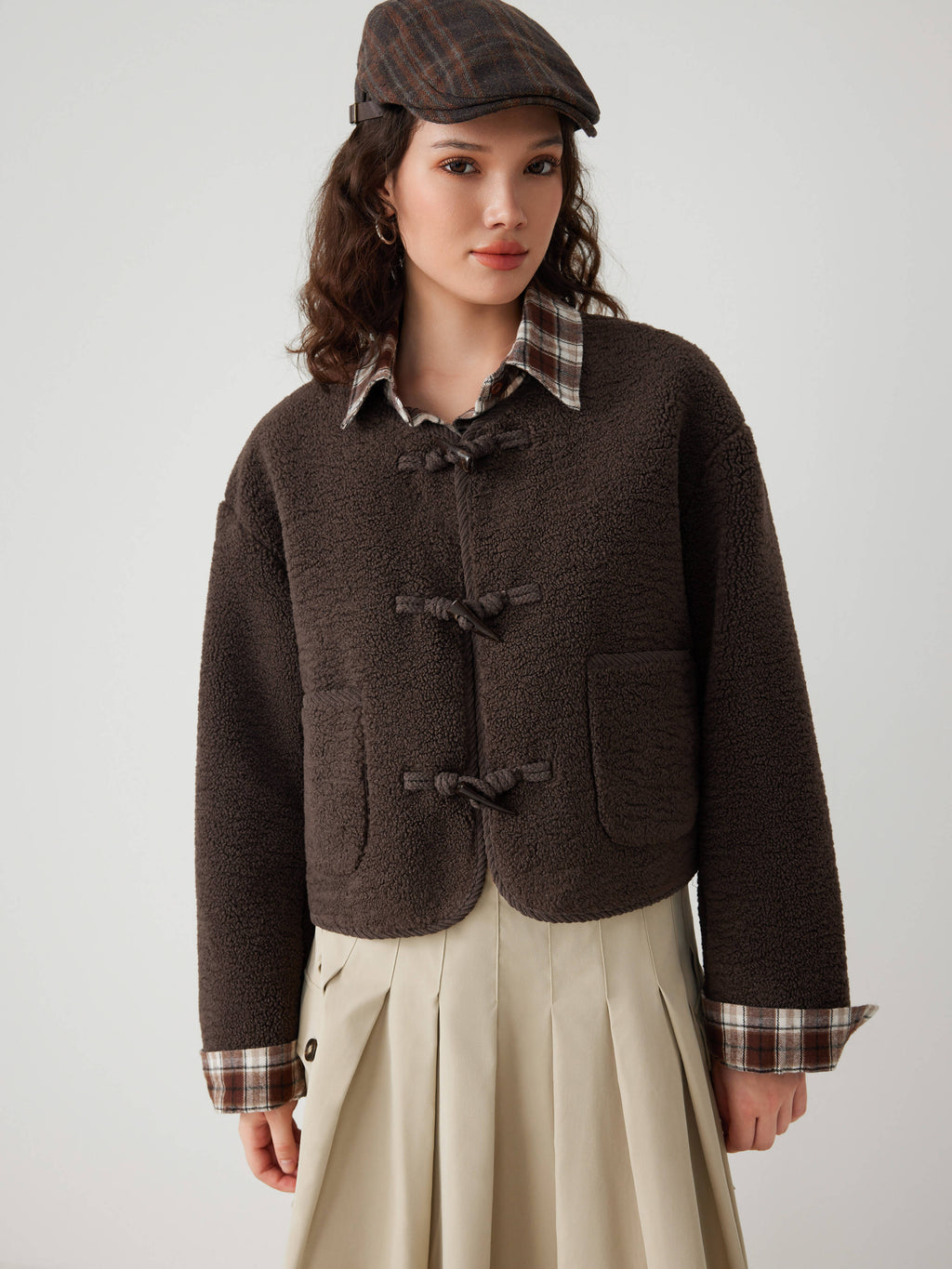 Fleece Duffle Jacket | JC78 - view 8