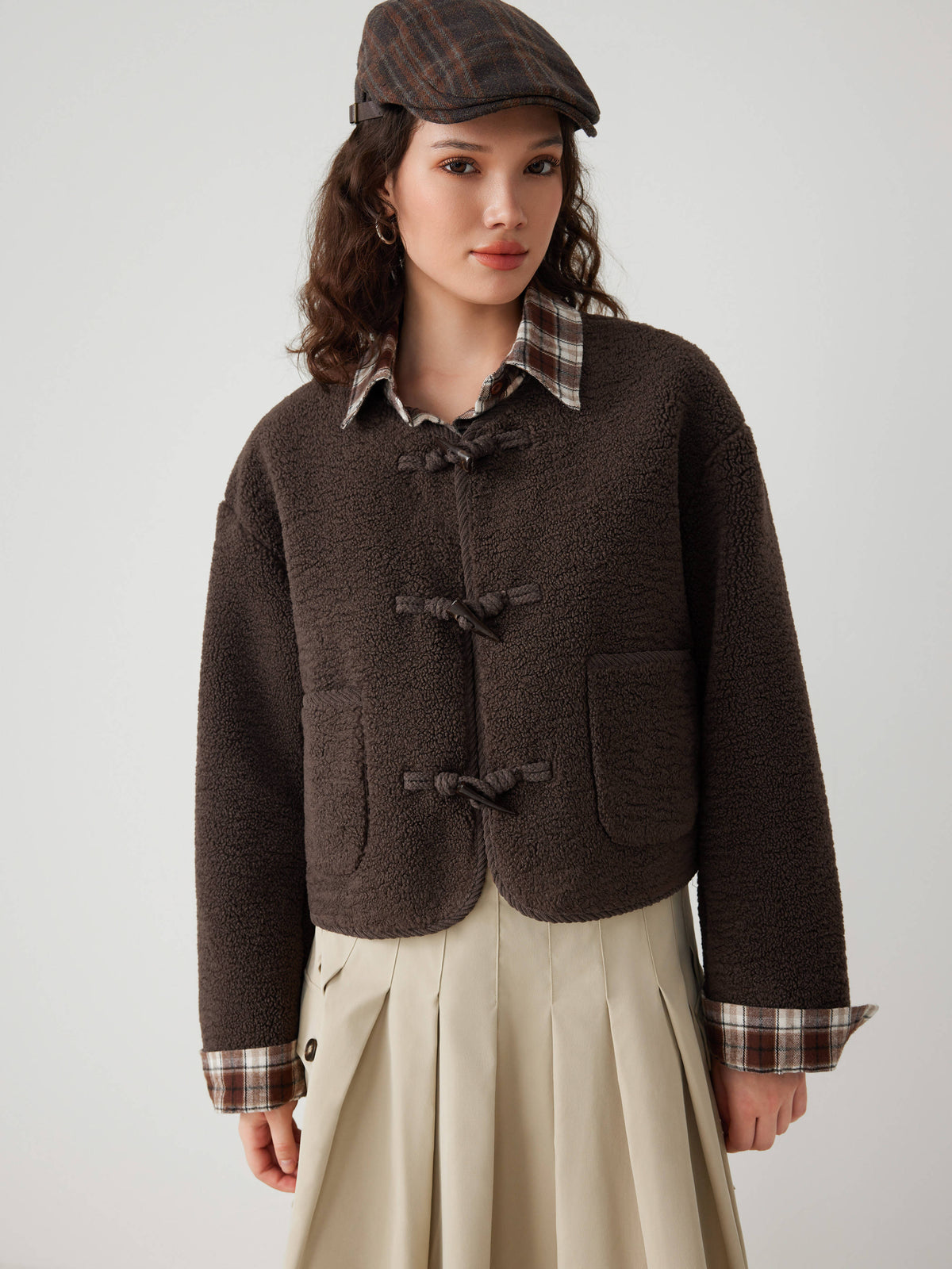 Fleece Duffle Jacket | JC78 - view 8