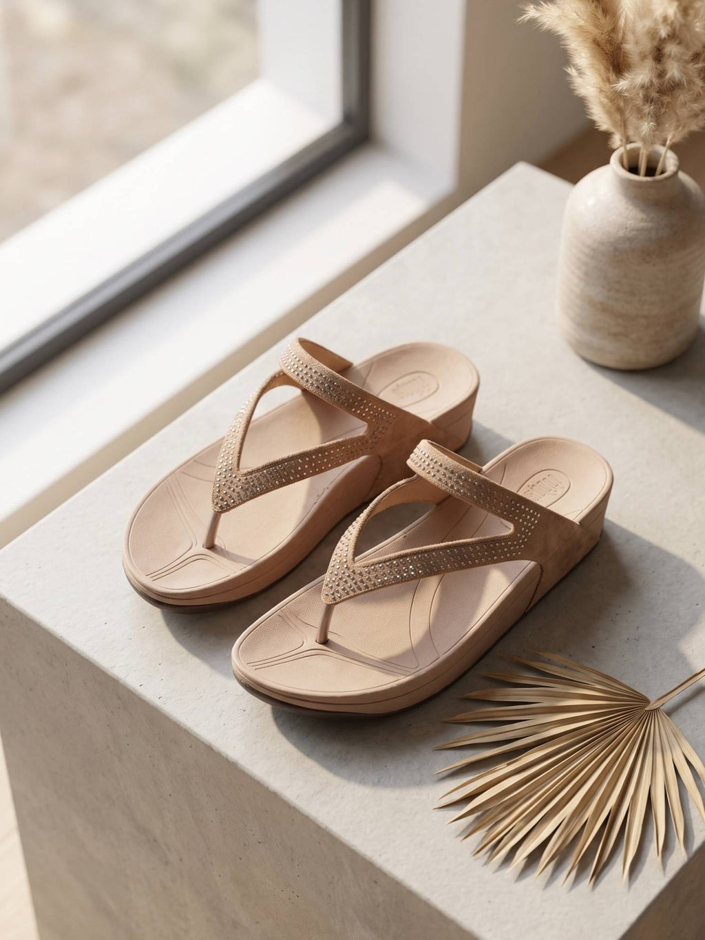 Women Brown Tpr Sole Sandals | SD89 - view 4