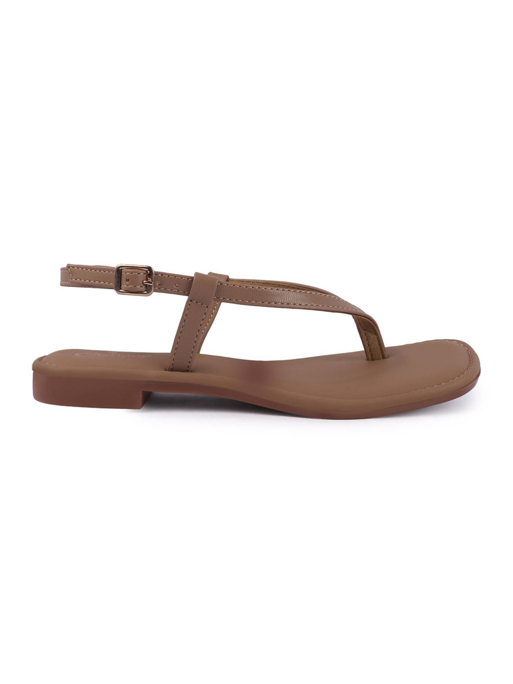 Women Beige Synthetic Sole Sandals | SD89 - view 5