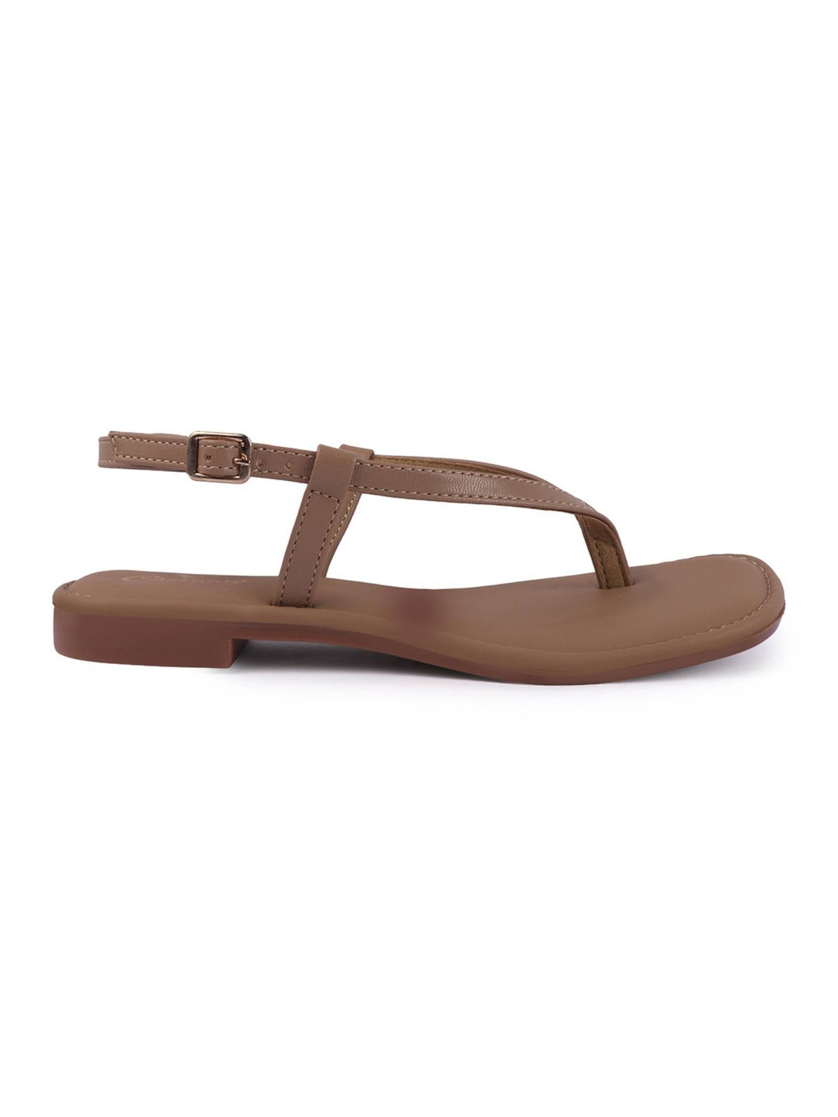 Women Beige Synthetic Sole Sandals | SD89 - view 5