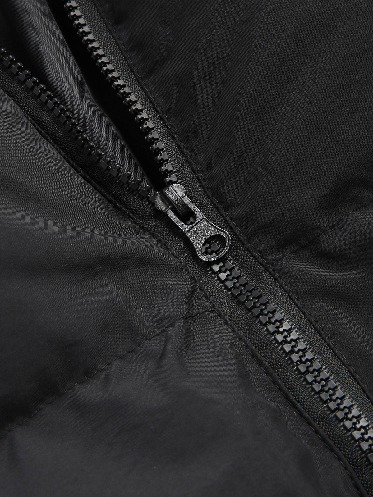 Zip Front Collared Puffer Jacket | JC78 - view 6