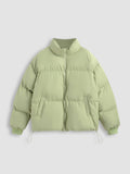 Zip Front Collared Puffer Jacket | JC78 - view 9