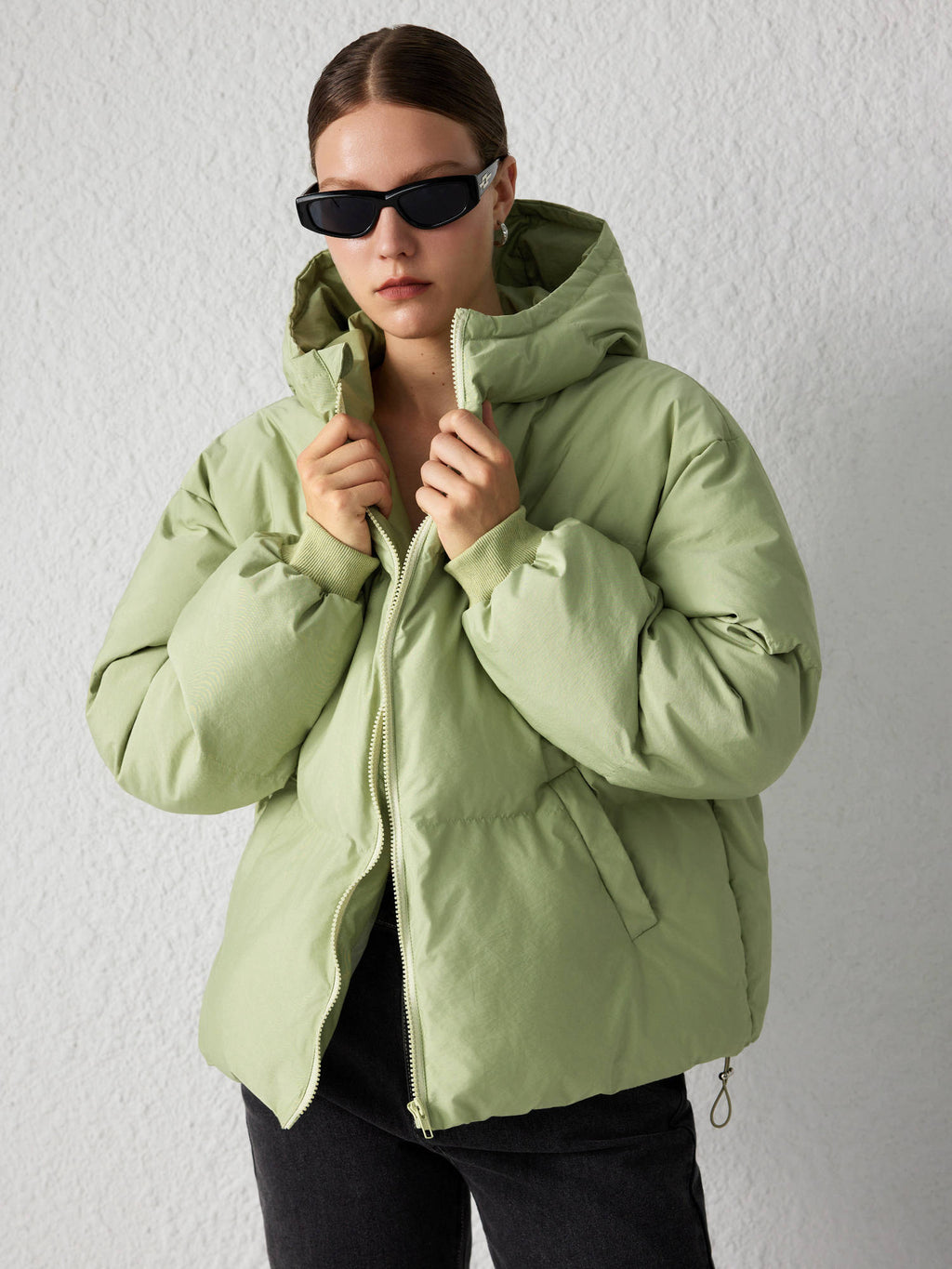Hooded Puffer Jacket | JC78 - view 41