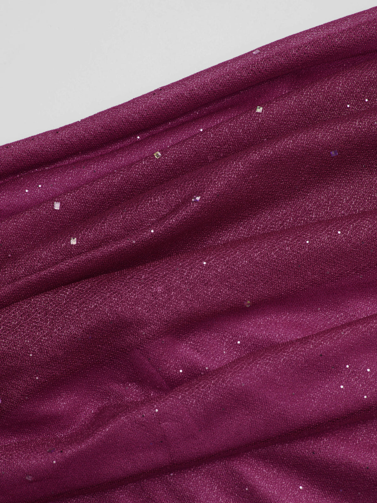 Square Neck Solid Glitter Knotted Mini Dress | D56 - view 32