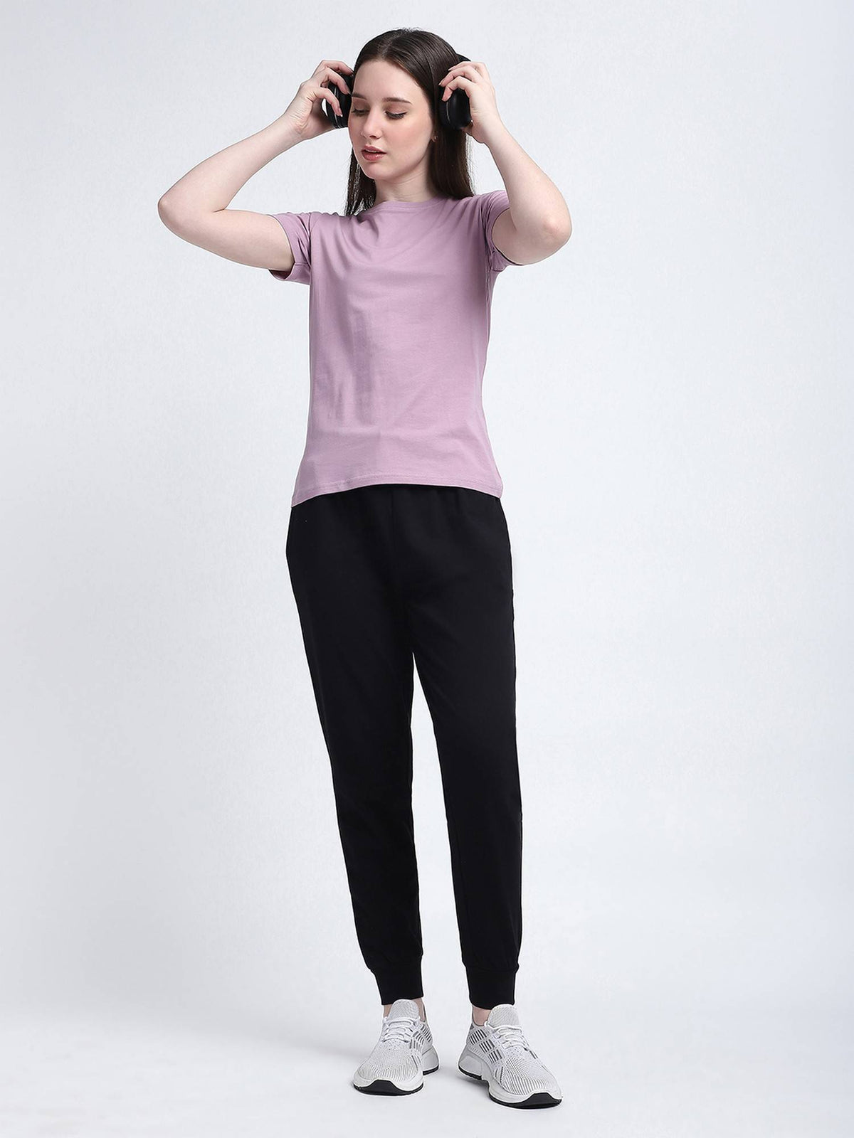 Solid Regular Women Jogger | WJ89 - view 2