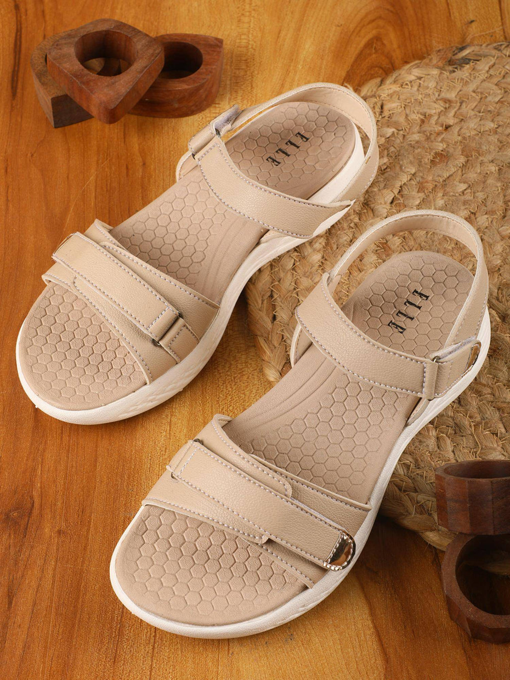 Women Blue Adjustable Strap Supportive Sandals | SD89 - view 20