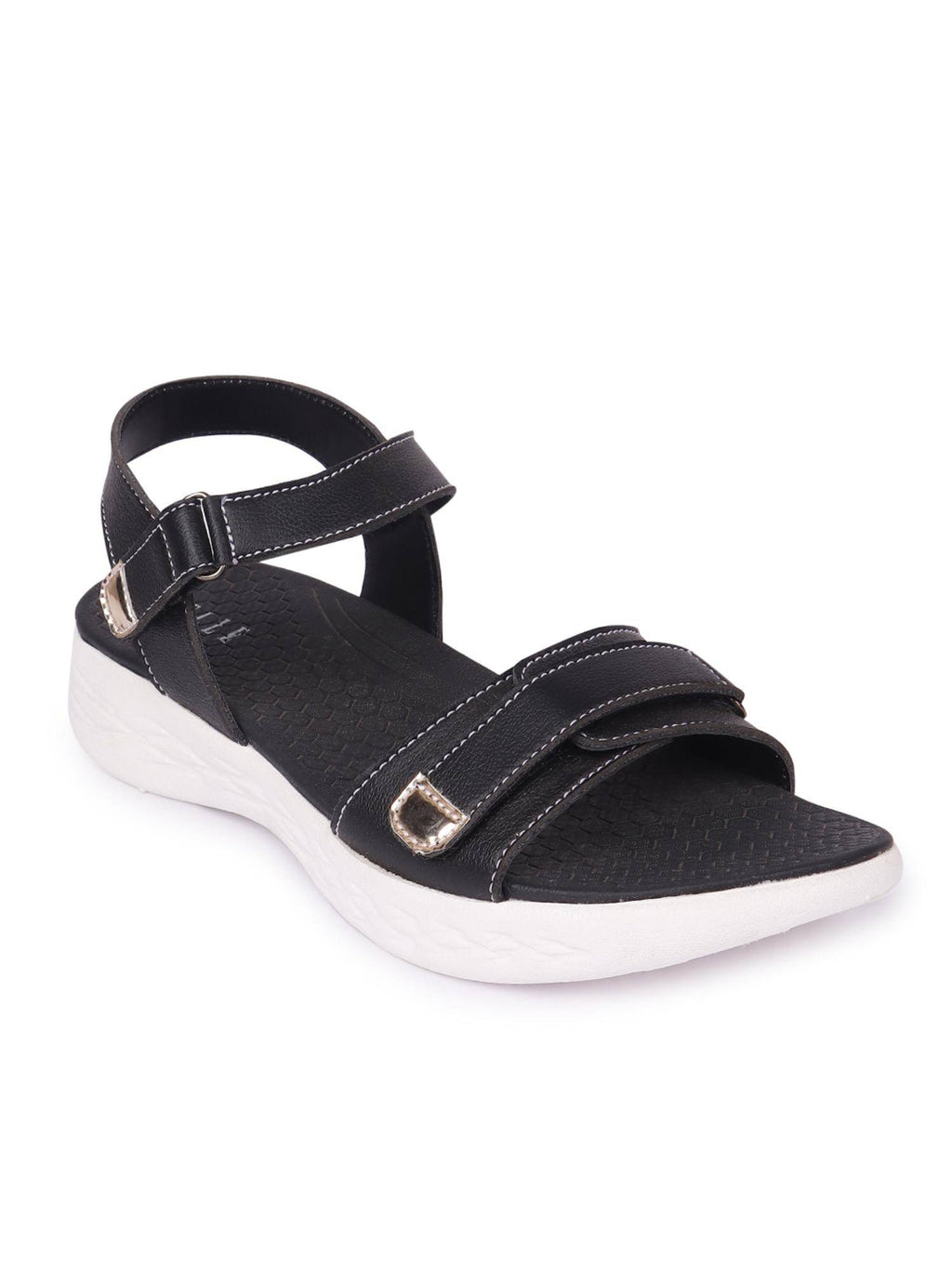 Women Beige Adjustable Strap Supportive Sandals | SD89 - view 27