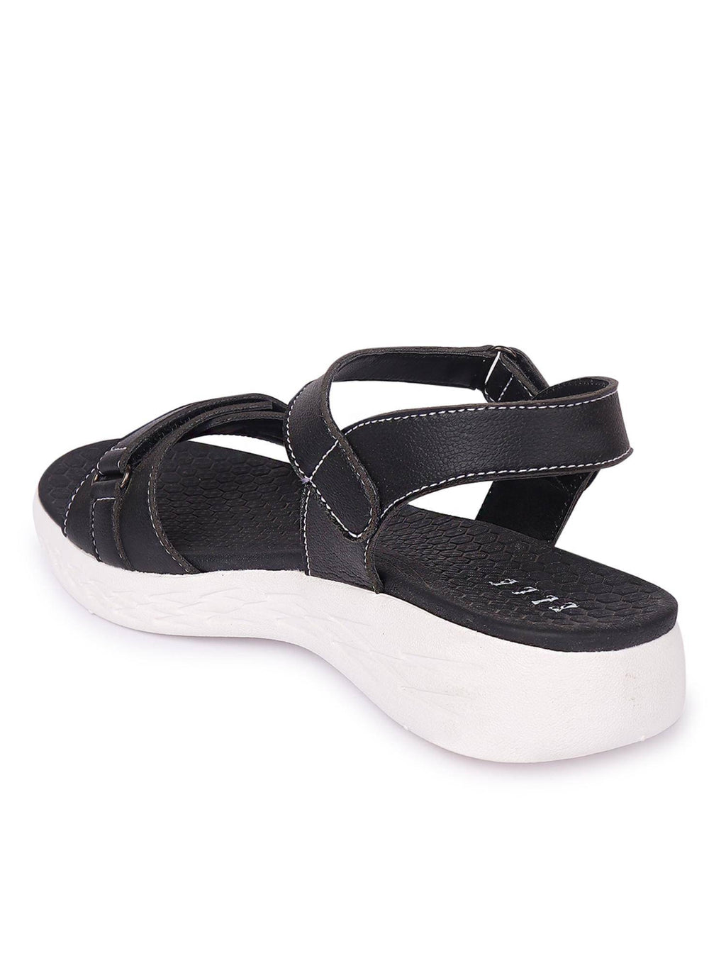 Women Beige Adjustable Strap Supportive Sandals | SD89 - view 30