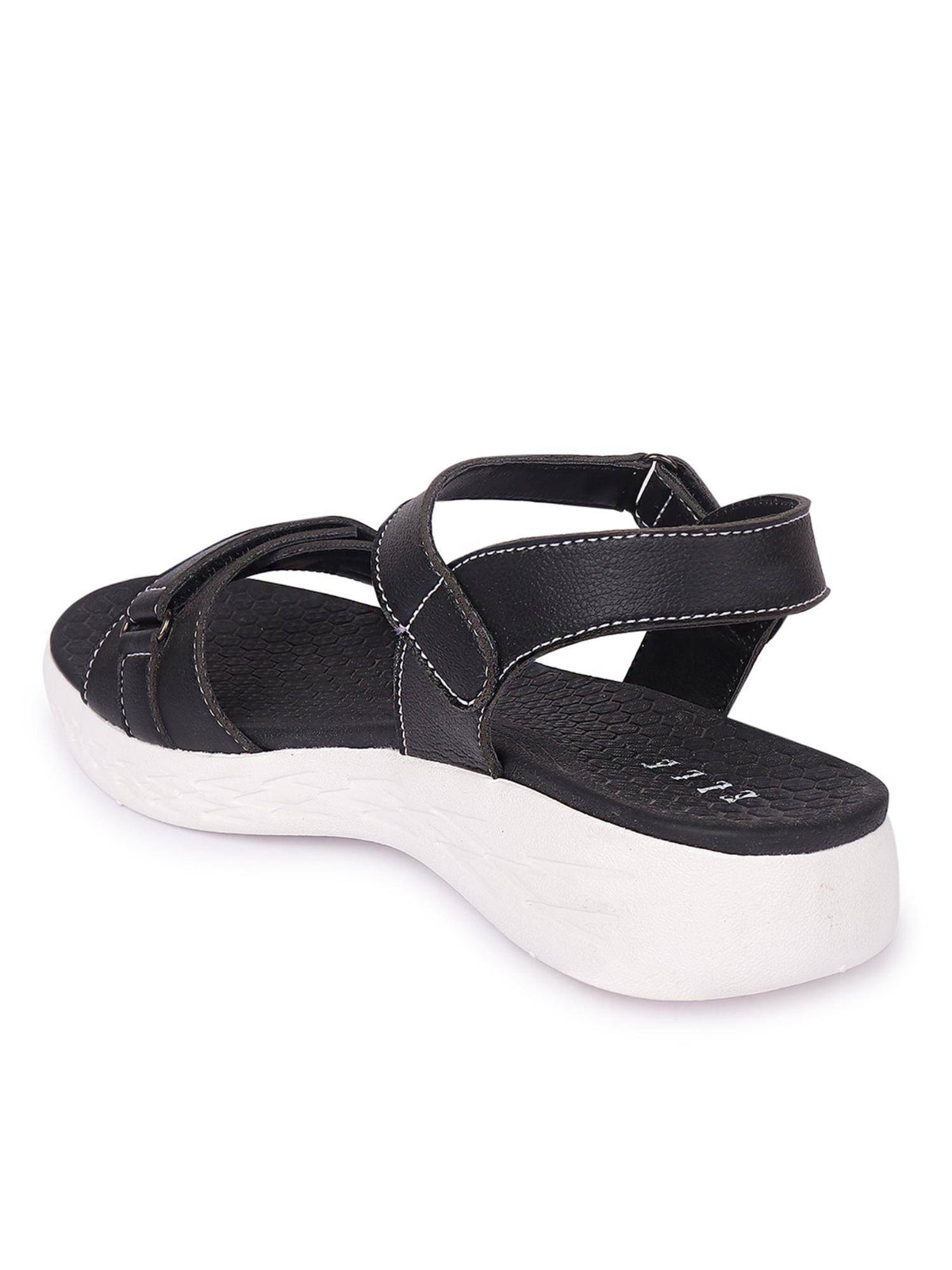 Women Beige Adjustable Strap Supportive Sandals | SD89 - view 30