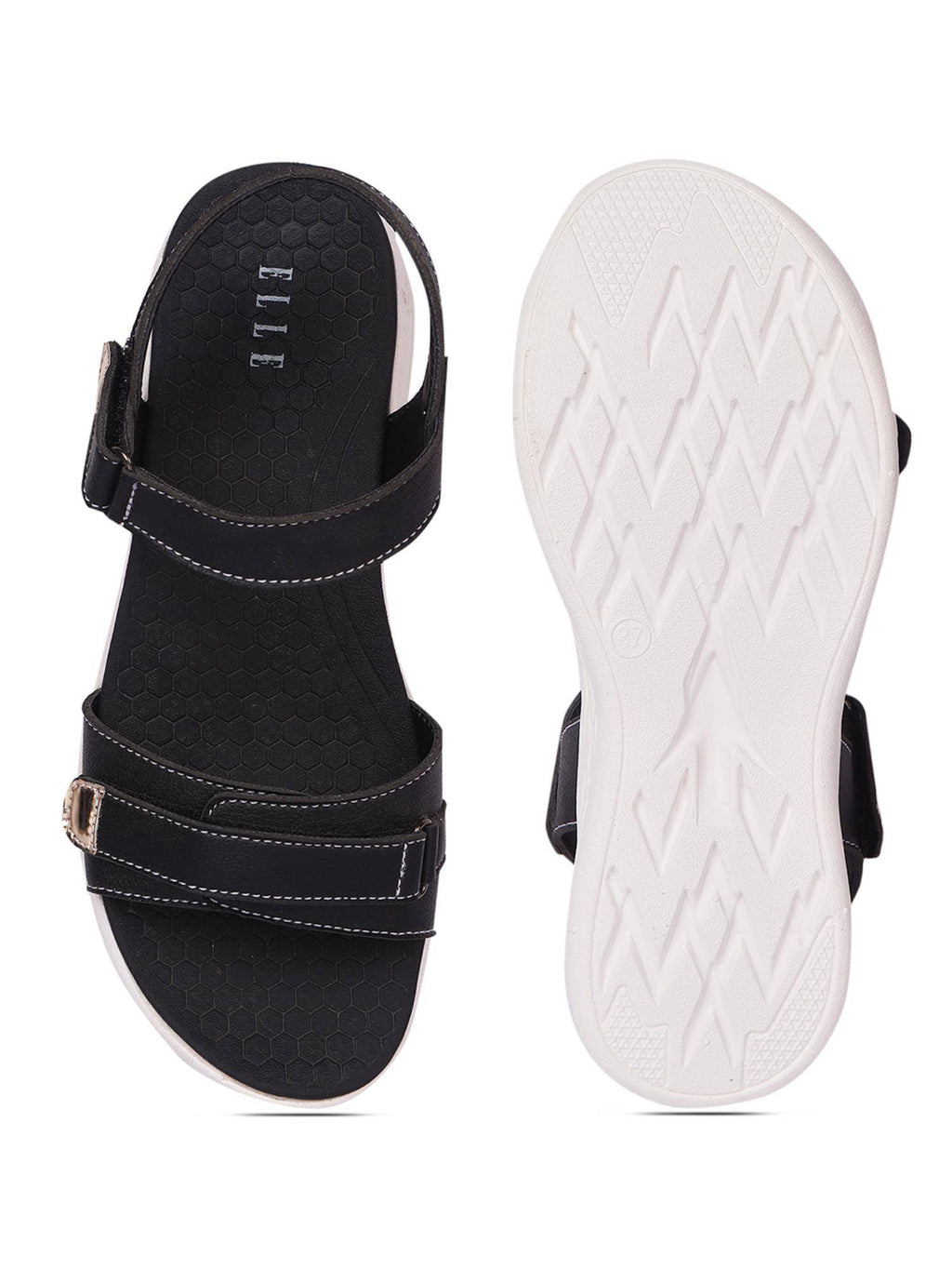 Women Beige Adjustable Strap Supportive Sandals | SD89 - view 32