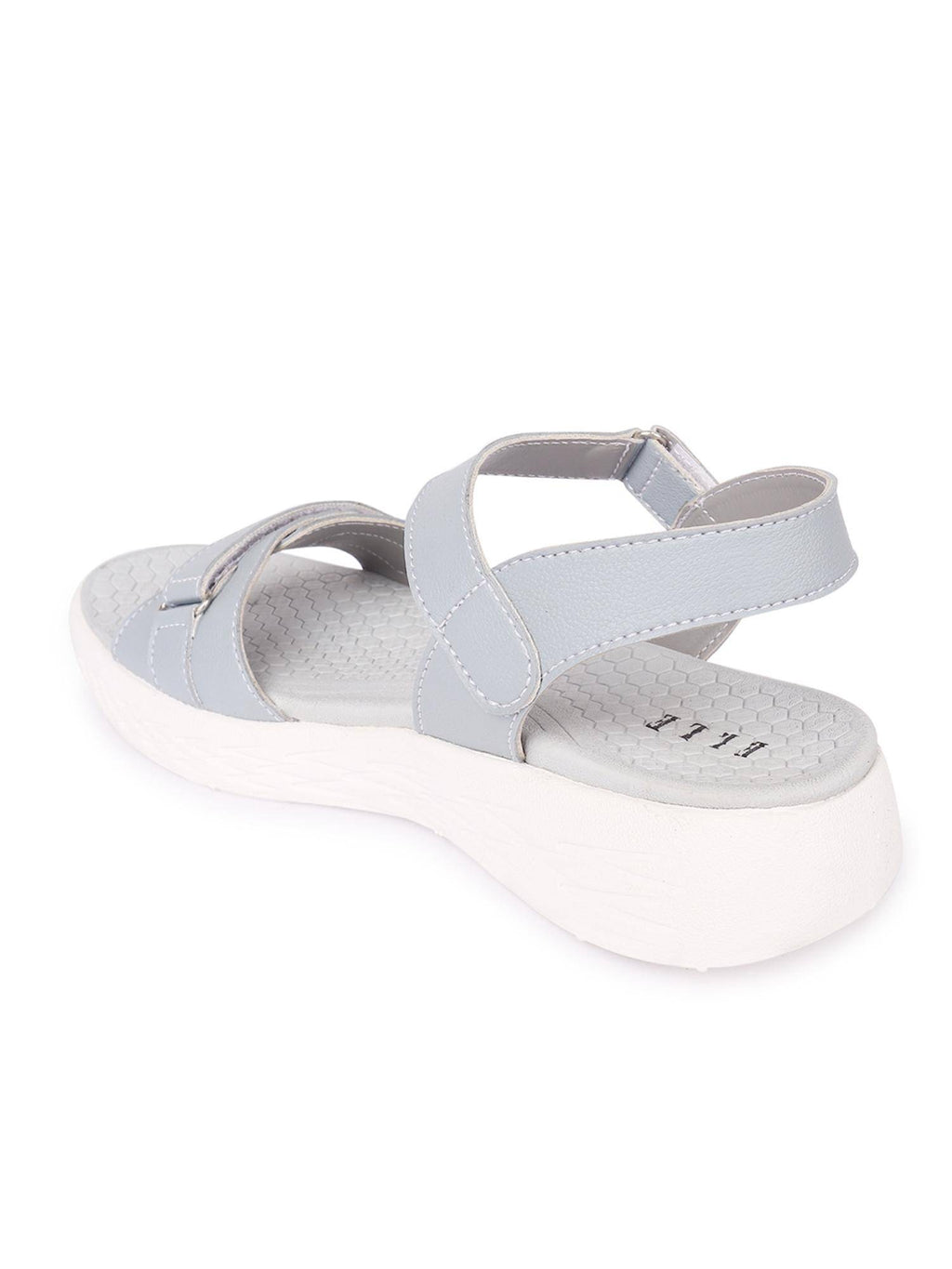 Women Blue Adjustable Strap Supportive Sandals | SD89 - view 5