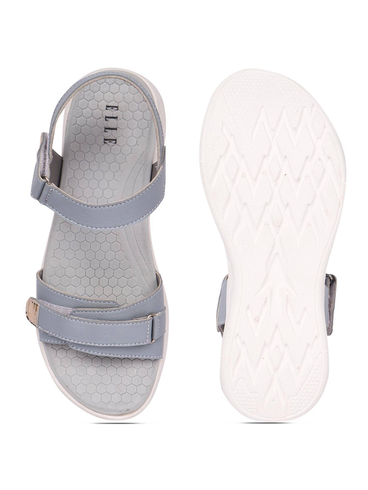 Women Blue Adjustable Strap Supportive Sandals | SD89 - view 8