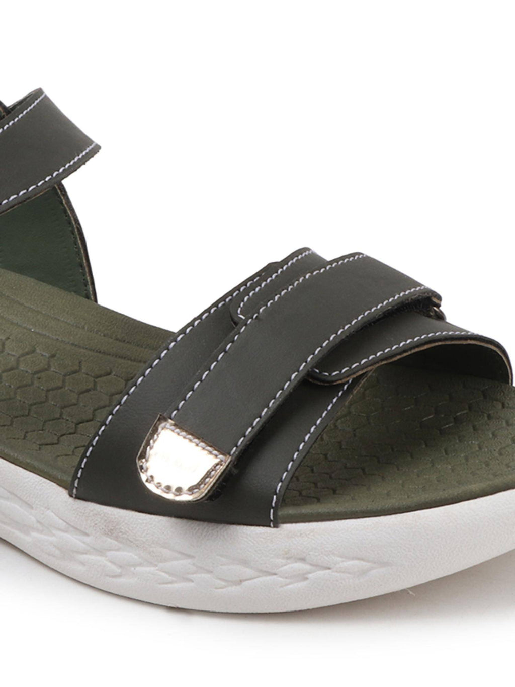 Women Blue Adjustable Strap Supportive Sandals | SD89 - view 31
